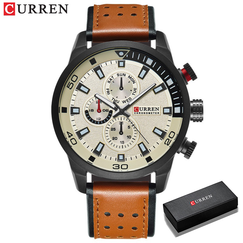 Jewelry Inspired Watches - 2017 CURREN Moda Orologio Da Uomo