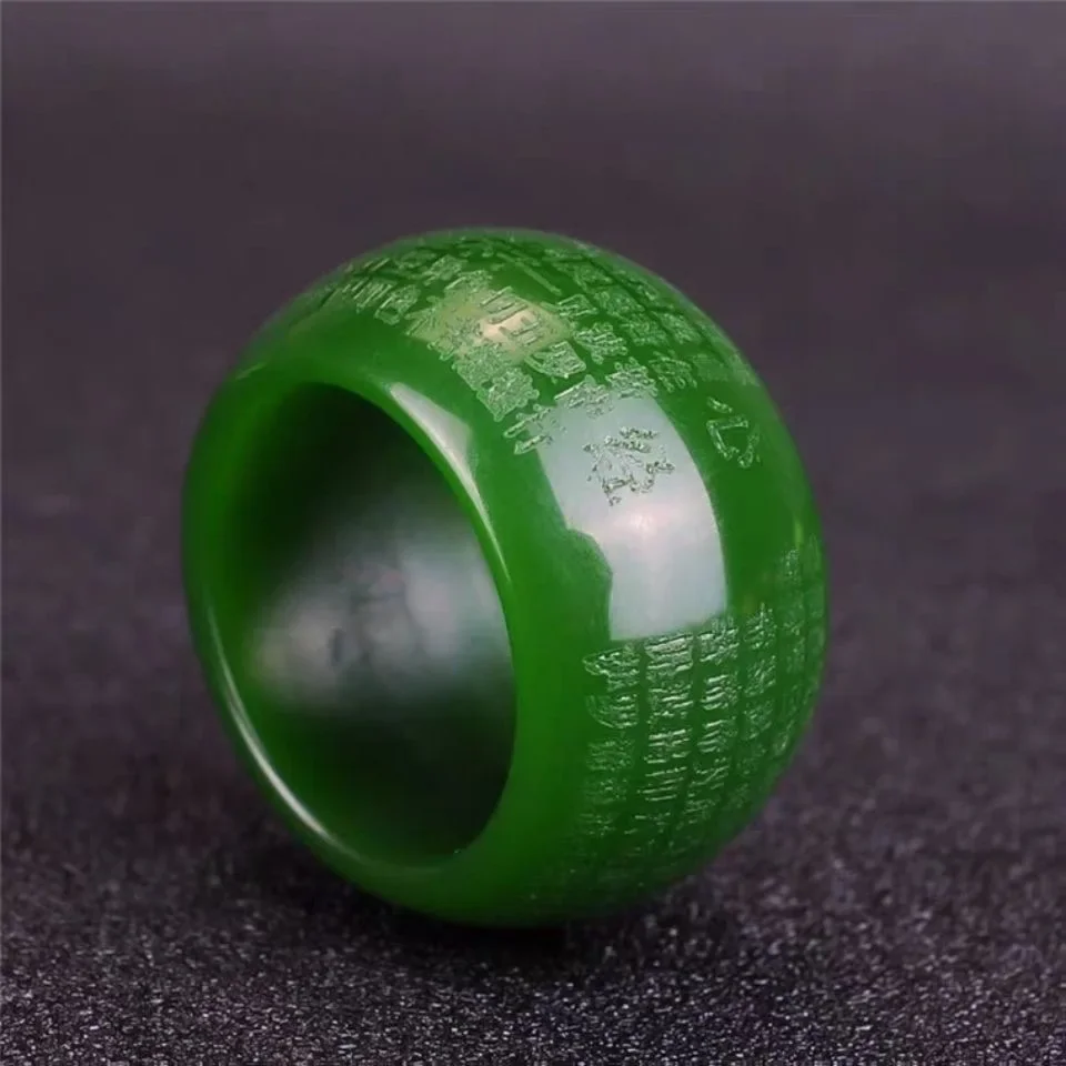 Jewelry & Watches Sp Z Oo Opinie - Anello in giada verde naturale da