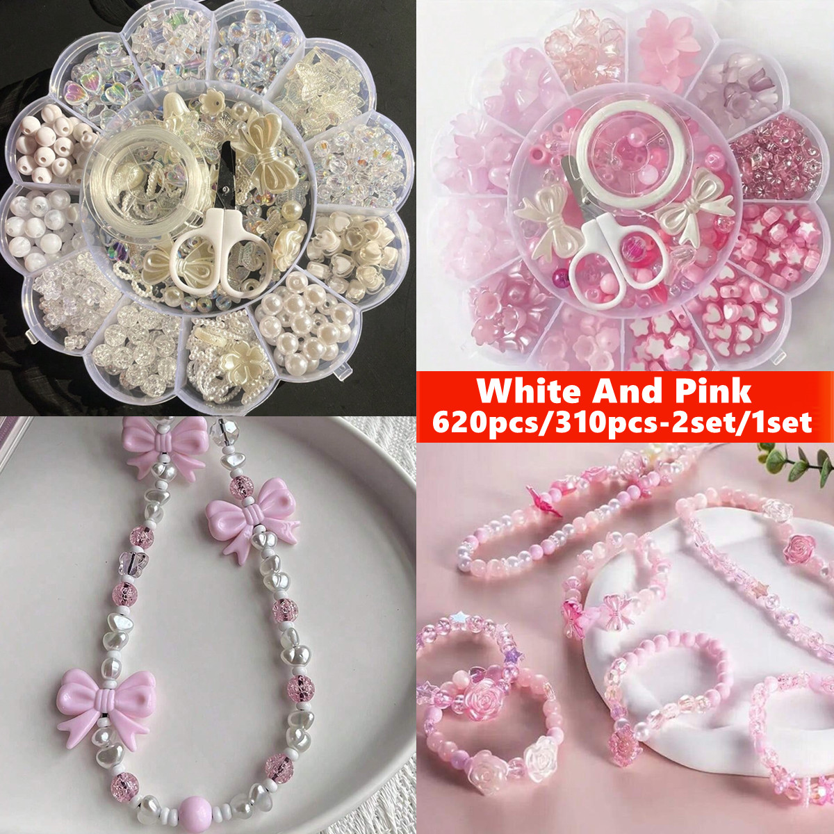 Fine Jewelry & Watches Photos - 2 Set/1 Set di Perline Acriliche