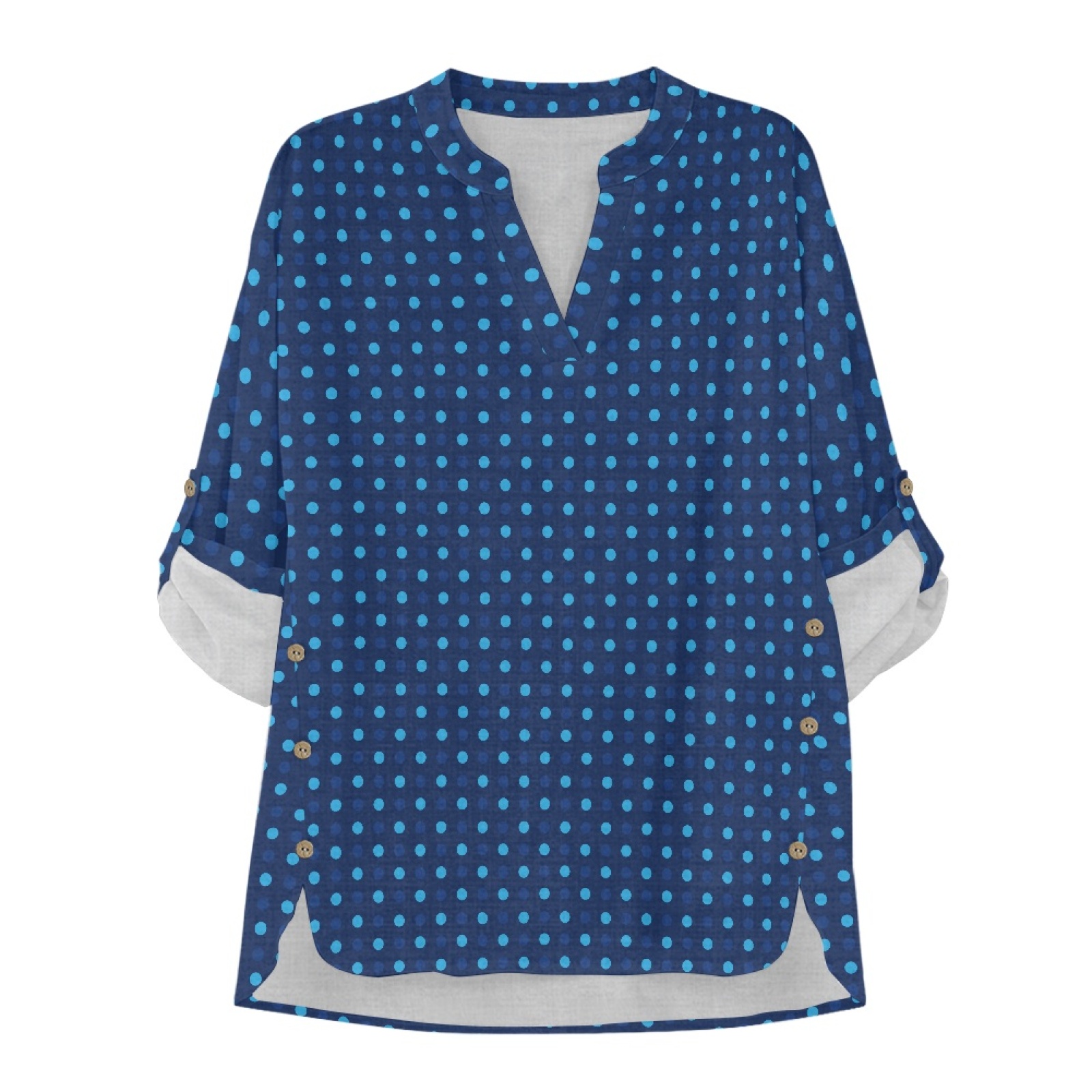 S&S Watches & Jewelry Ho Chi Minh - PENSTROLL Top Leggero a Pois Blu