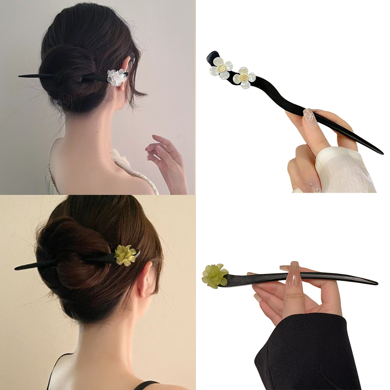 Shop Jewelry & Watches Near Me - Bastoncini per capelli con fiori in
