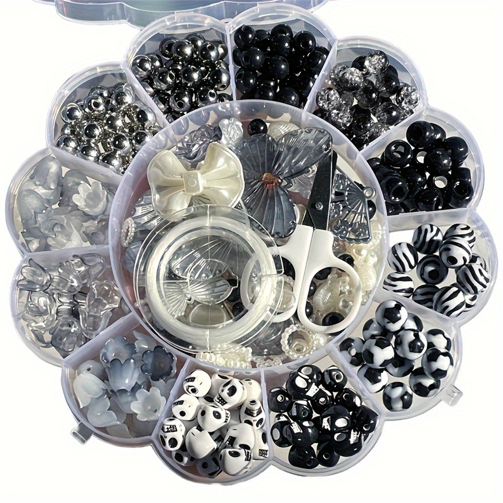 Fine Jewelry & Watches Photos - 13 scomparti, 120g, perline assortite in