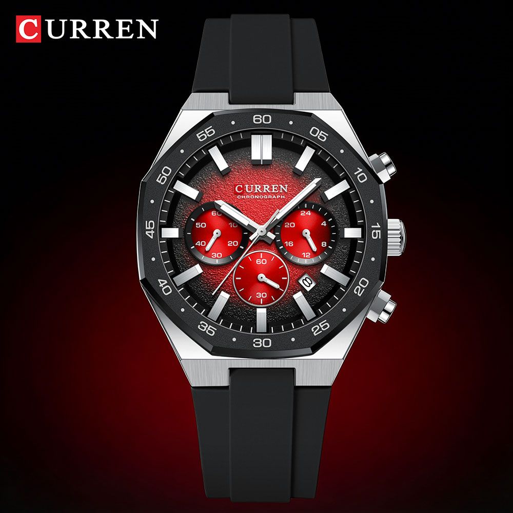 Jewelry And Watches - CURREN Orologio Sportivo da Uomo alla