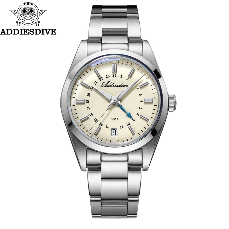 Jewelry Inspired Watches - ADDIESDIVE Hot Brand 36mm Orologio GMT