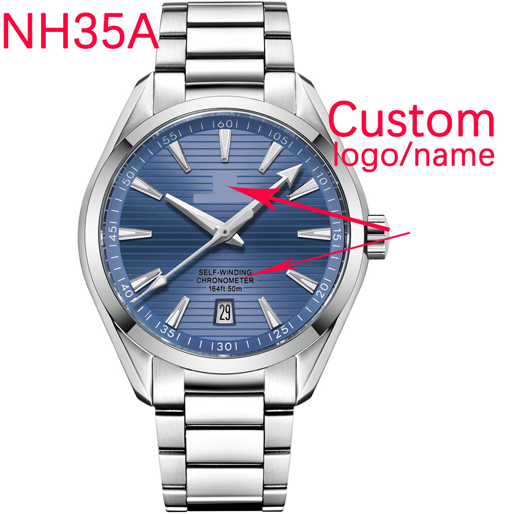 Jewelry And Watches - Lusso NH35 Movt Logo personalizzato 41mm