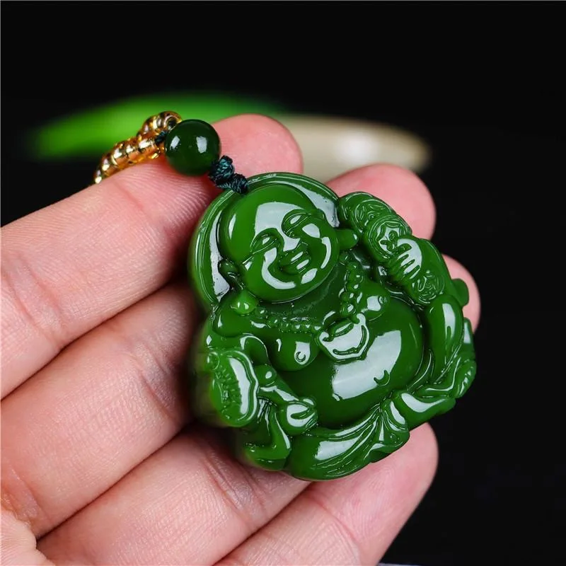 Cinese Verde Giada Buddha Mait - Jewelry & Watches Sp Z Oo Opinie recensione e prezzo