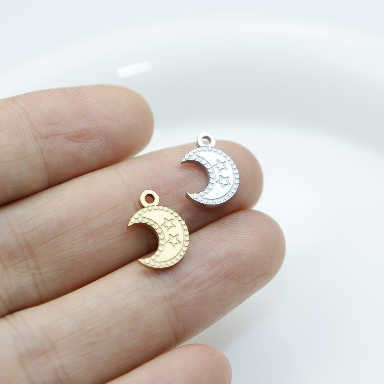 5 pezzi in acciaio inossidabil - Moon Star Earrings recensione e prezzo