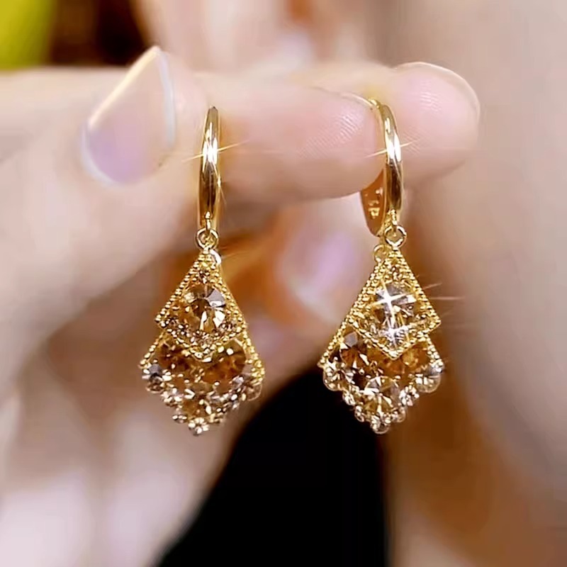 Orecchini alla Moda da Dea del - Diamond Stud Earrings recensione e prezzo