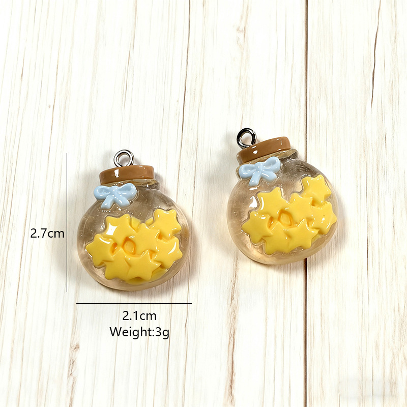 10 Pezzi Ciondoli in Resina a  - Moon Star Earrings recensione e prezzo