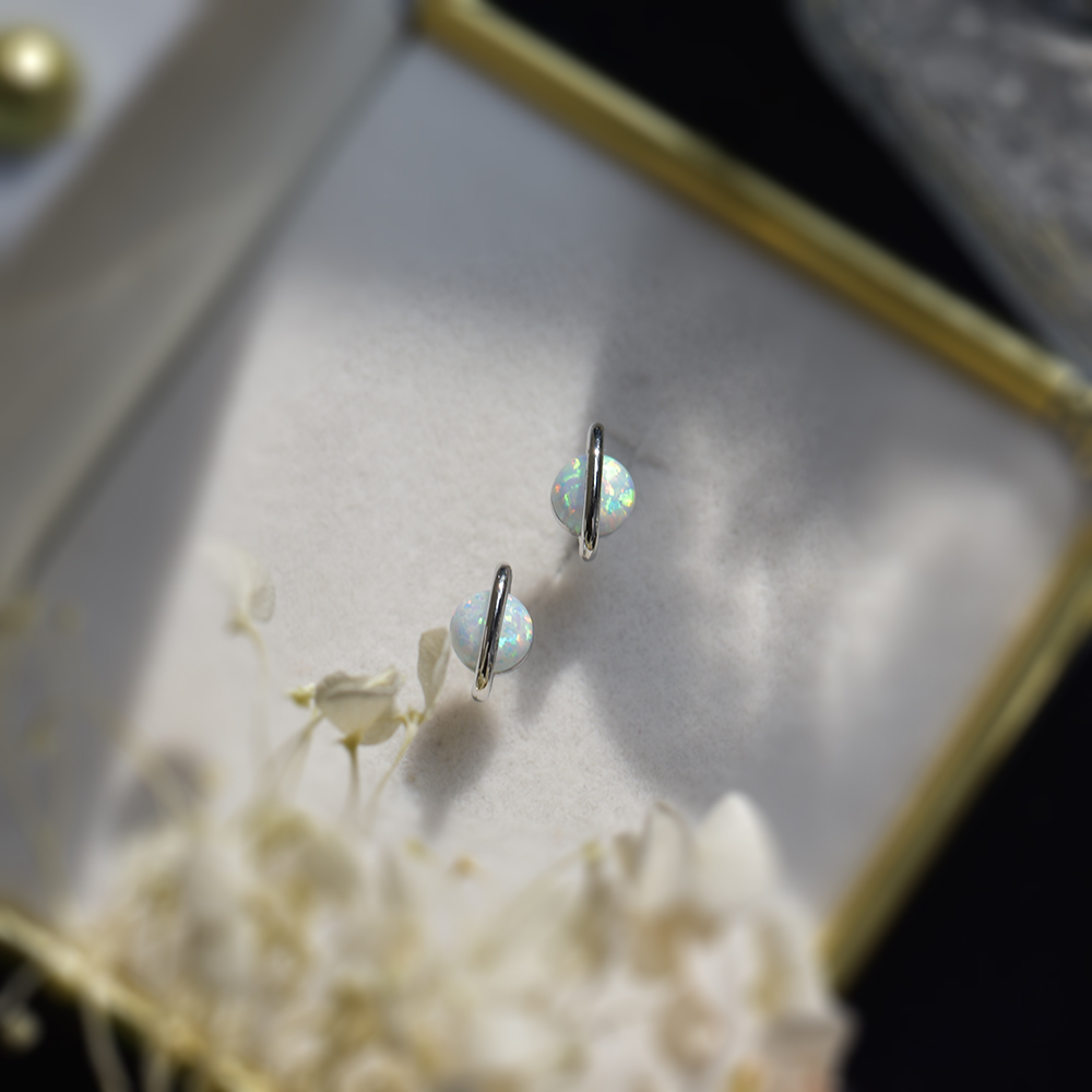 ITSMOS White Fire Opal zircone - Opal Earrings Dangle recensione e prezzo