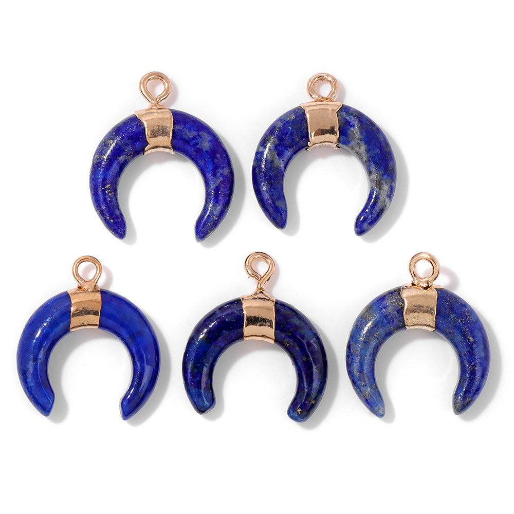 5 pz/lotto lapislazzuli ciondo - Moon Star Earrings recensione e prezzo