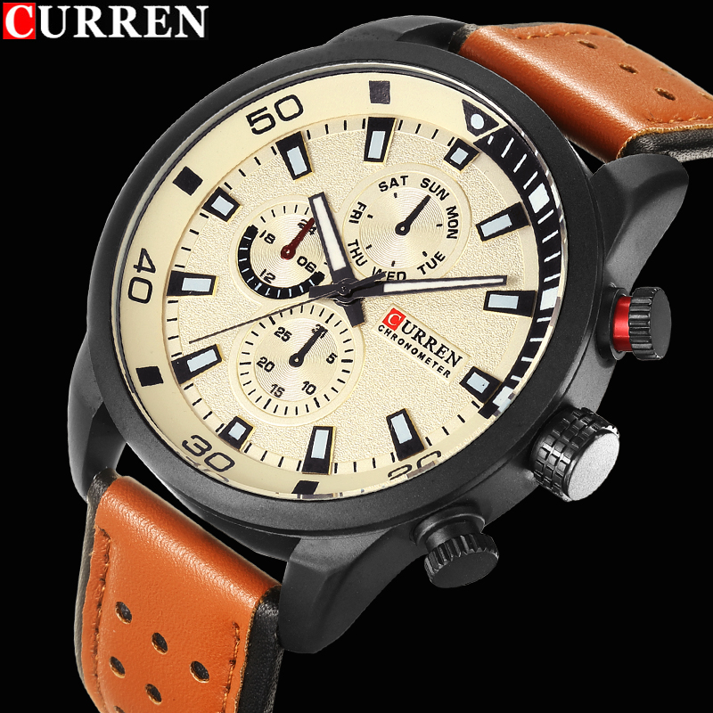 2017 CURREN Moda Orologio Da U - Jewelry Inspired Watches recensione e prezzo