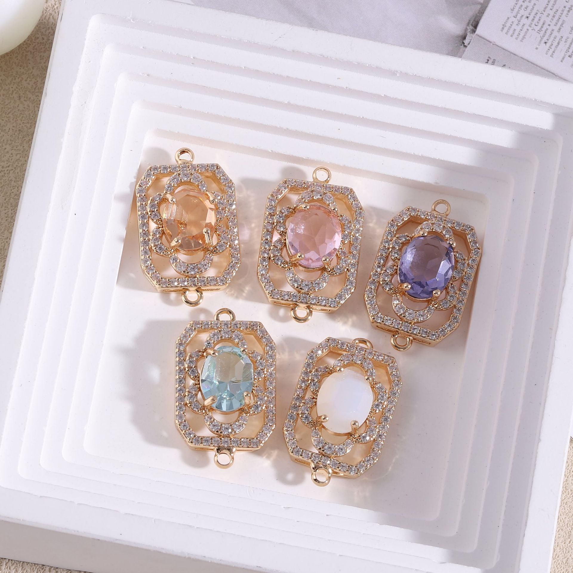 10 pz/borsa Diamante tempestat - Diamond Stud Earrings recensione e prezzo