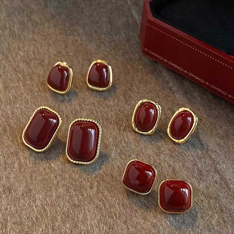Orecchini vintage in smalto ro - Opal Earrings Dangle recensione e prezzo