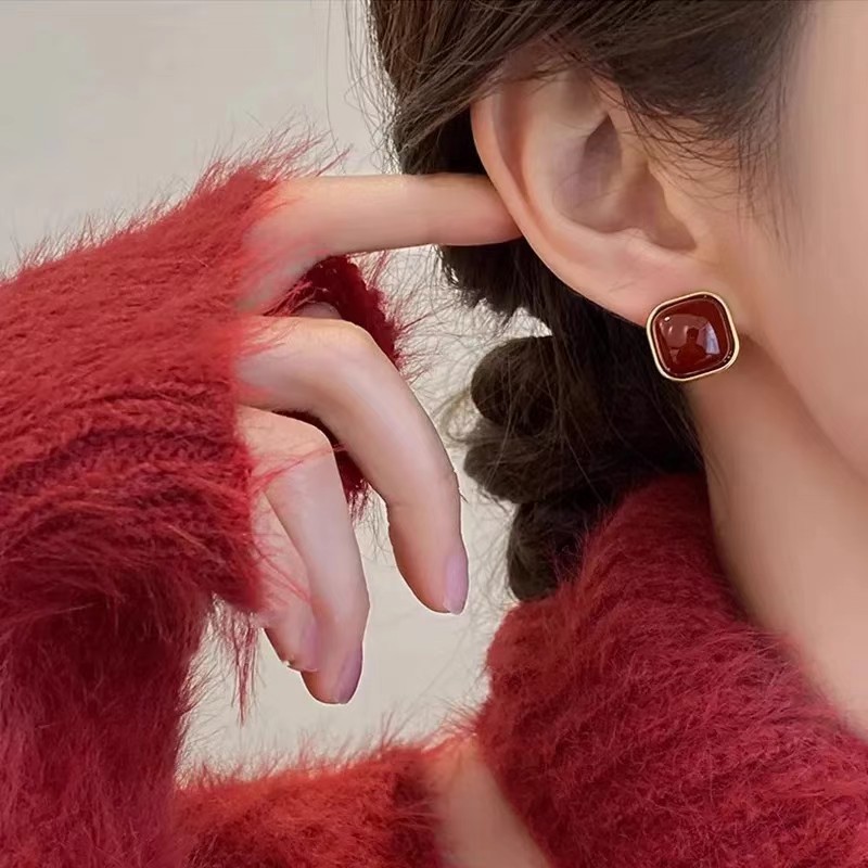 Orecchini vintage in smalto ro - Opal Earrings Dangle recensione e prezzo