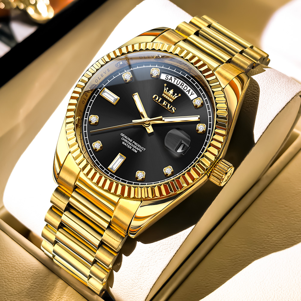 OLEVS Orologio meccanico compl - Rolex Watch Submariner recensione e prezzo