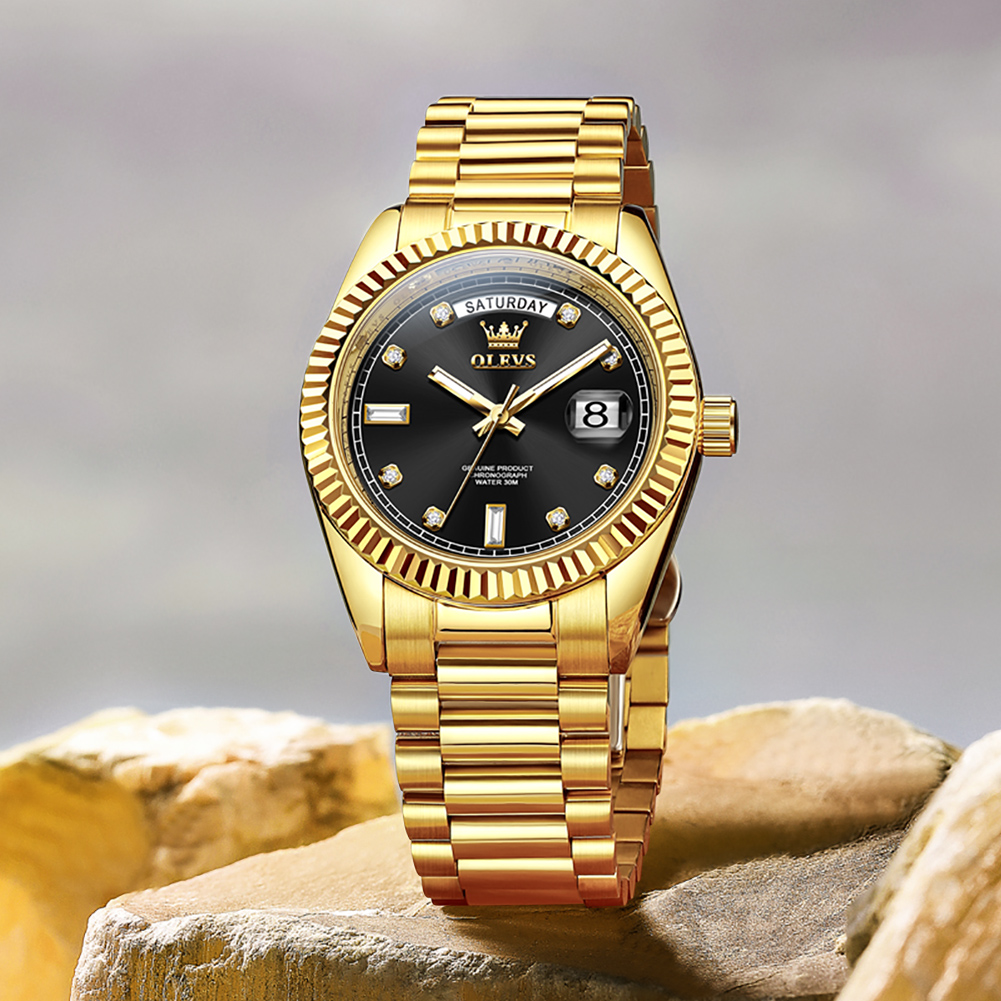 OLEVS Orologio meccanico compl - Rolex Watch Submariner recensione e prezzo