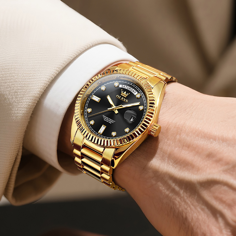 OLEVS Orologio meccanico compl - Rolex Watch Submariner recensione e prezzo