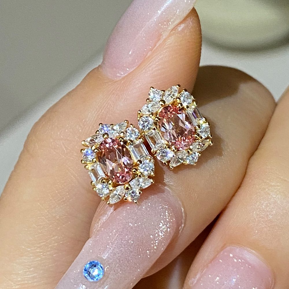 SONGYUN Gioielli in Gemme ad A - Diamond Stud Earrings recensione e prezzo