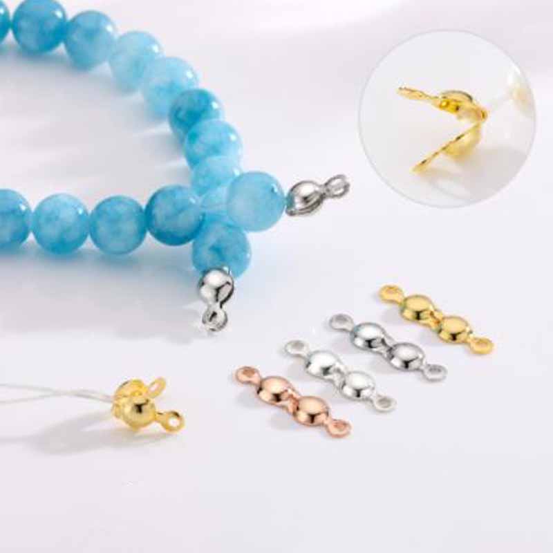 4 pz. Chiusure a clip in vero  - Charm Bracelet Beads recensione e prezzo