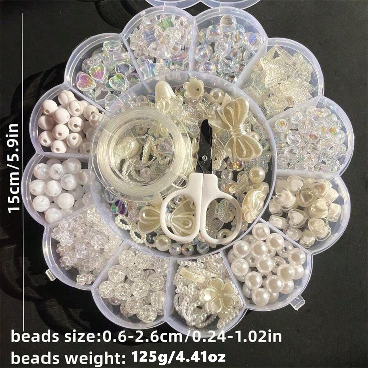 2 Set/1 Set di Perline Acrilic - Fine Jewelry & Watches Photos recensione e prezzo