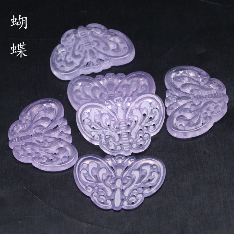 2 pezzi di giada viola natural - Jewelry & Watches Sp Z Oo Opinie recensione e prezzo
