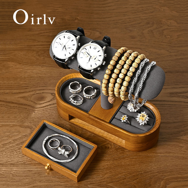 Oirlv Organizzatore per orolog - Jewelry Box With Watches recensione e prezzo