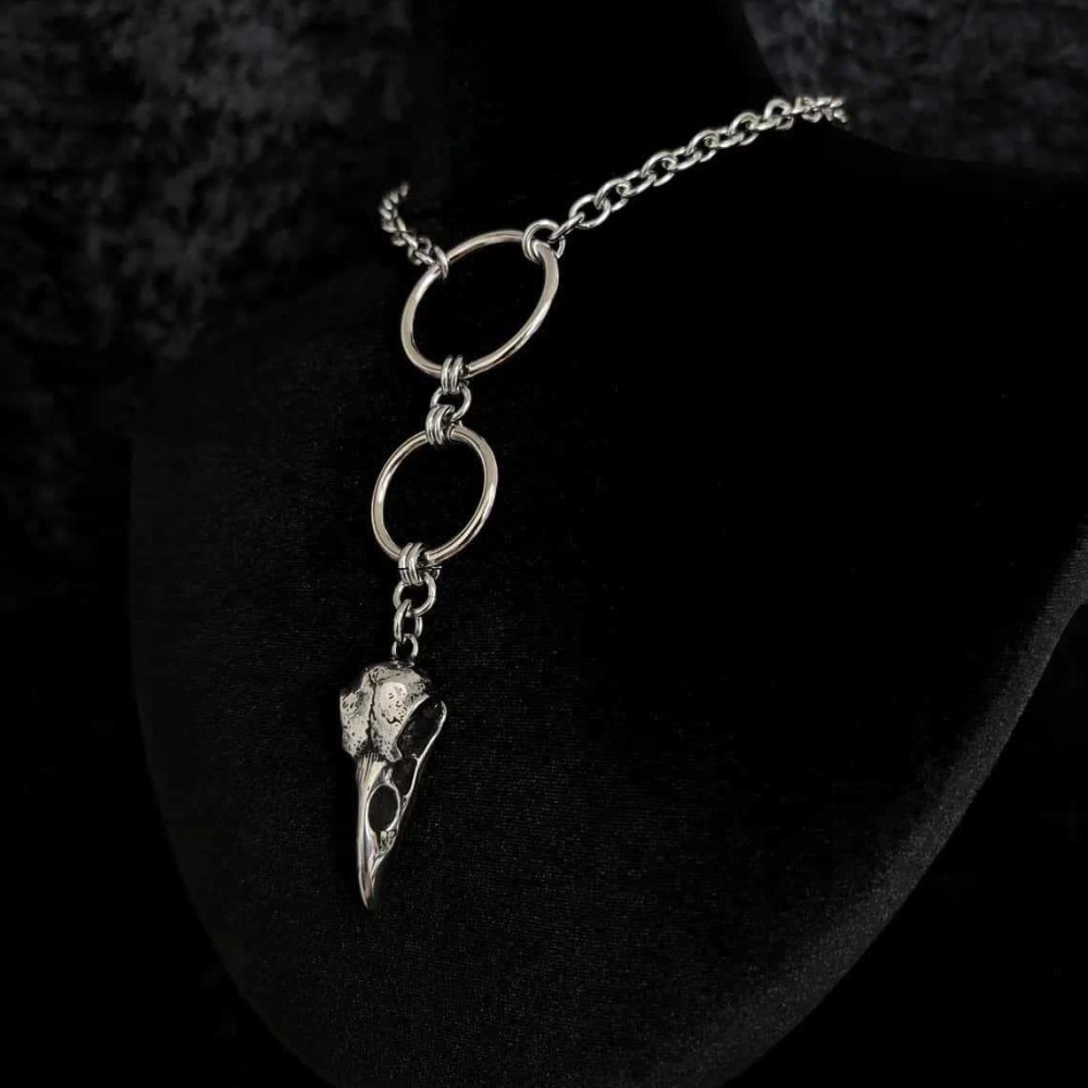 Nuova Collana Gotica in Acciai - Gothic Skull Ring recensione e prezzo