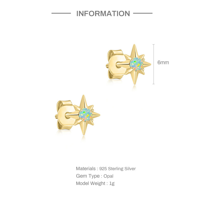 ROXI S925 Sterling Silver Opal - Opal Earrings Dangle recensione e prezzo