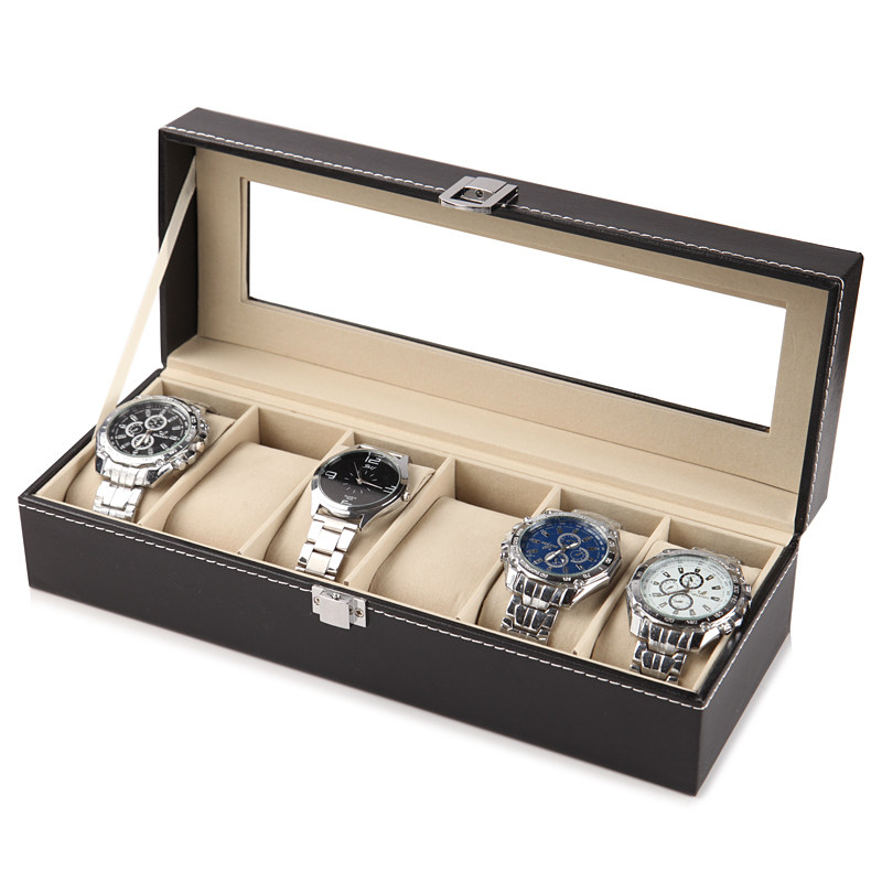 Scatola Porta Orologi in Pelle - Jewelry Box With Watches recensione e prezzo