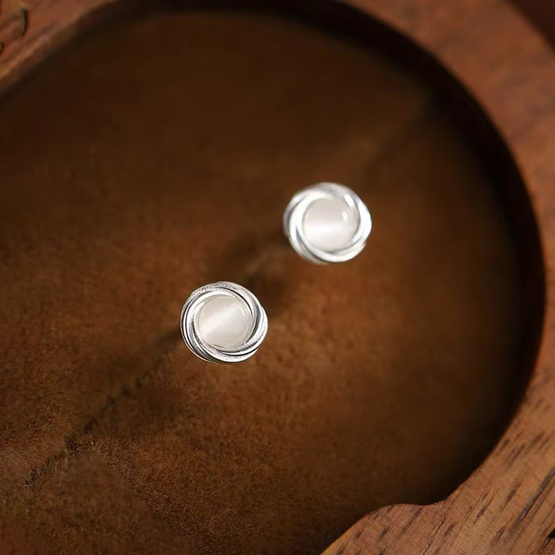 Orecchini a bottone in vero ar - Opal Earrings Dangle recensione e prezzo
