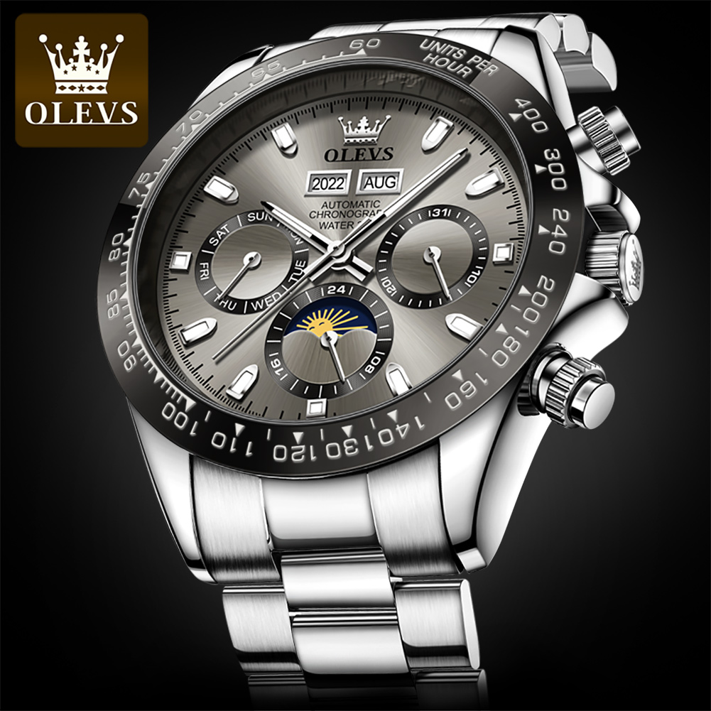 OLEVS 6654 Orologio da uomo di - Rolex Watch Submariner recensione e prezzo