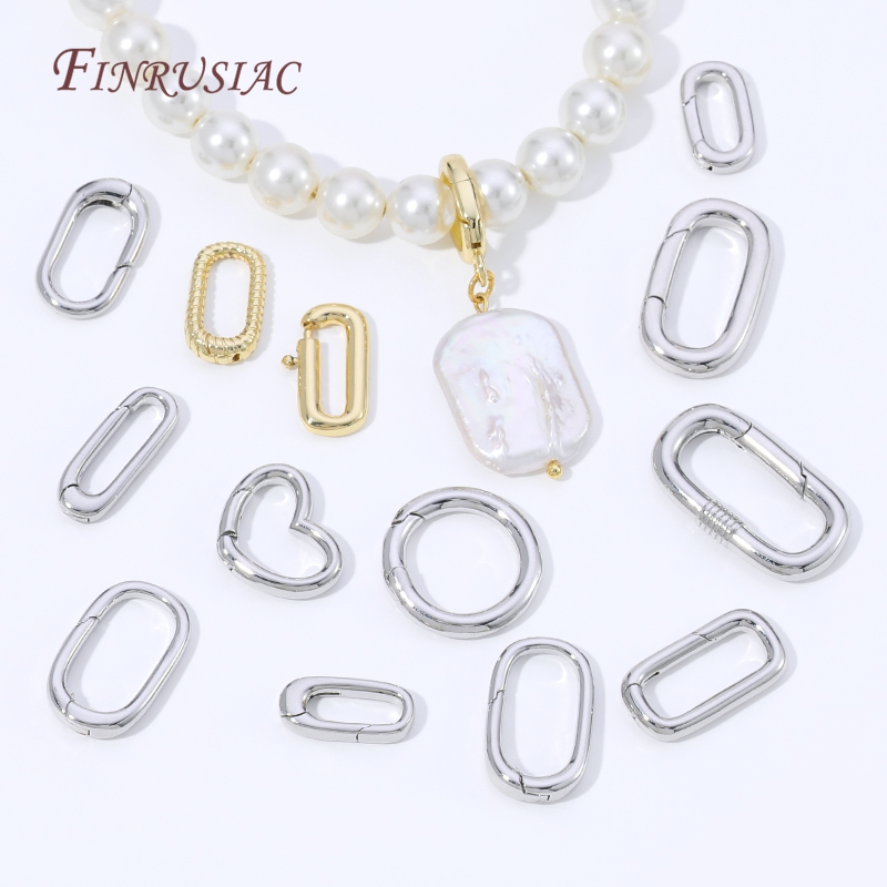 Chiusure a molla ovali placcat - Gold Plated Ring recensione e prezzo