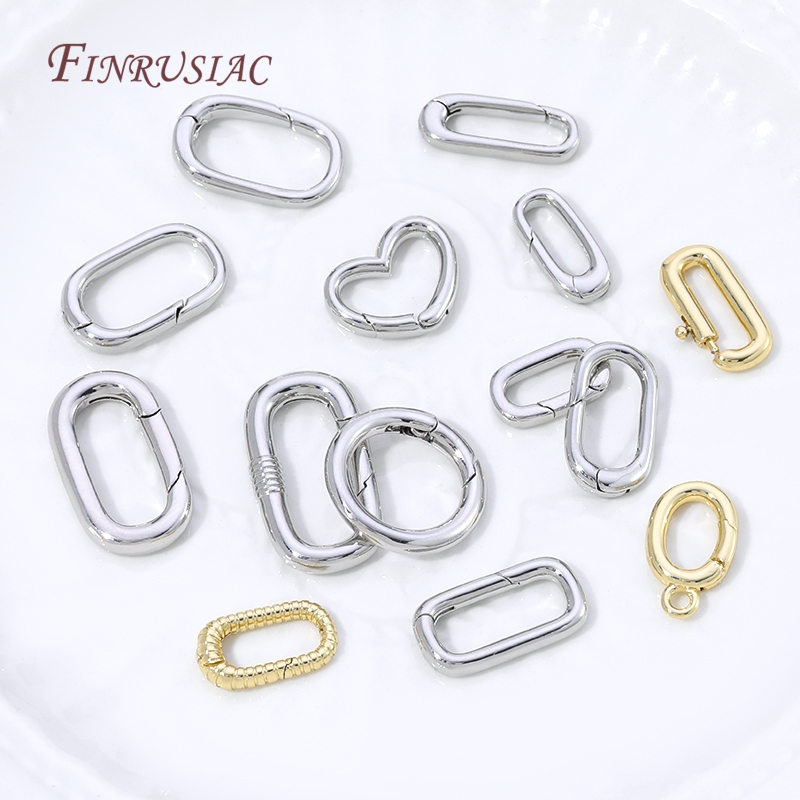 Chiusure a molla ovali placcat - Gold Plated Ring recensione e prezzo