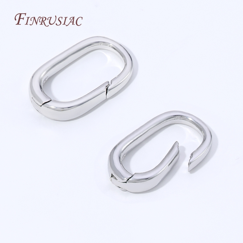 Chiusure a molla ovali placcat - Gold Plated Ring recensione e prezzo