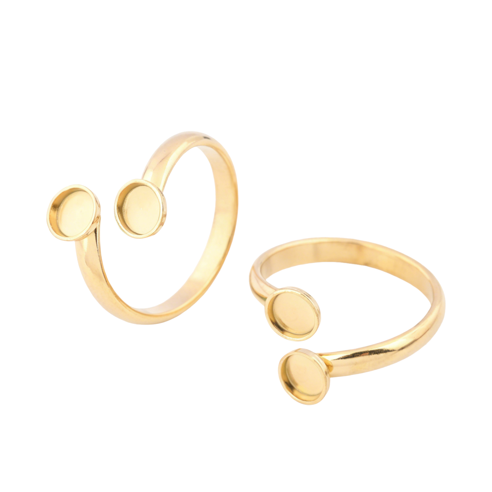 10 pezzi di anelli regolabili  - Gold Plated Ring recensione e prezzo