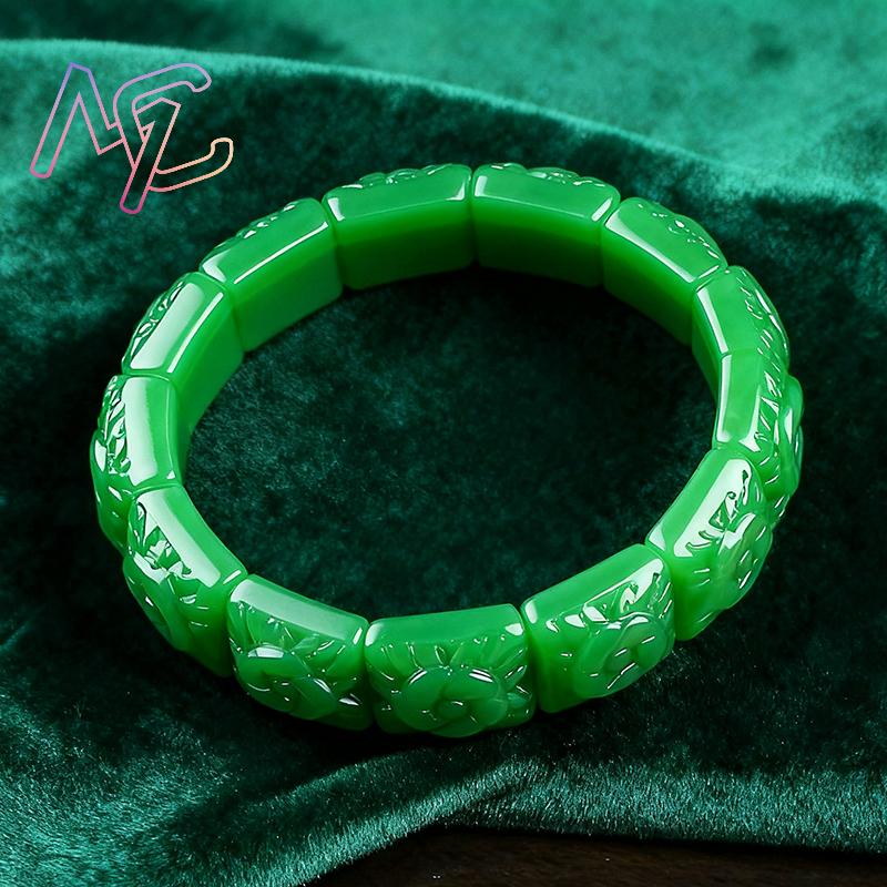 Bracciale con fiore di giada r - Luxury Gifts Jewelry & Watches Namfleg Mostar recensione e prezzo