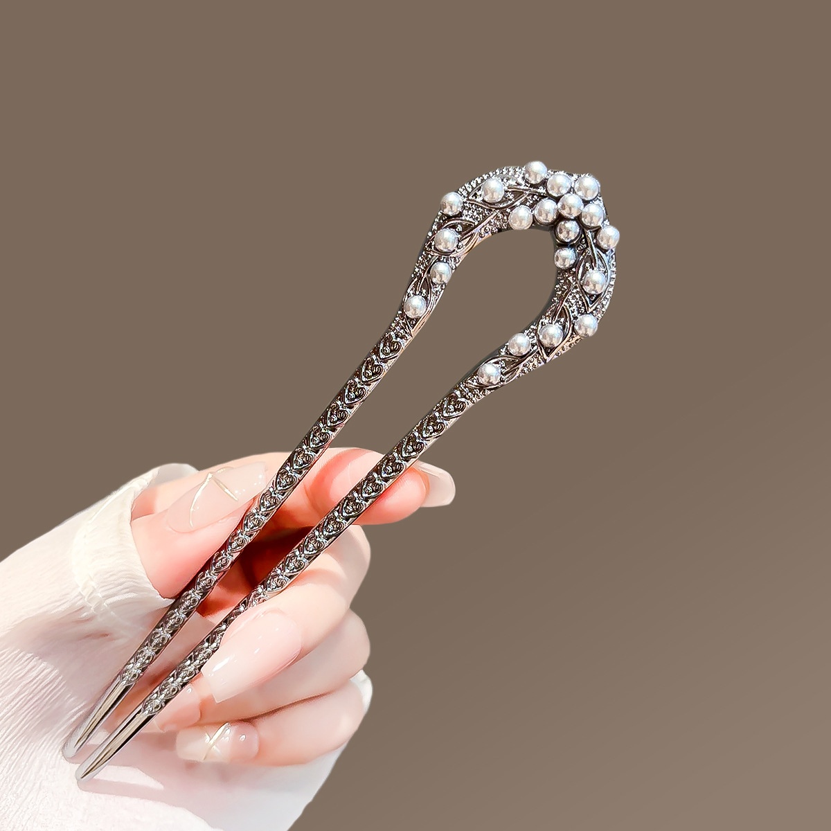 Nuova perla a forma di U forci - Shop Jewelry & Watches Near Me recensione e prezzo
