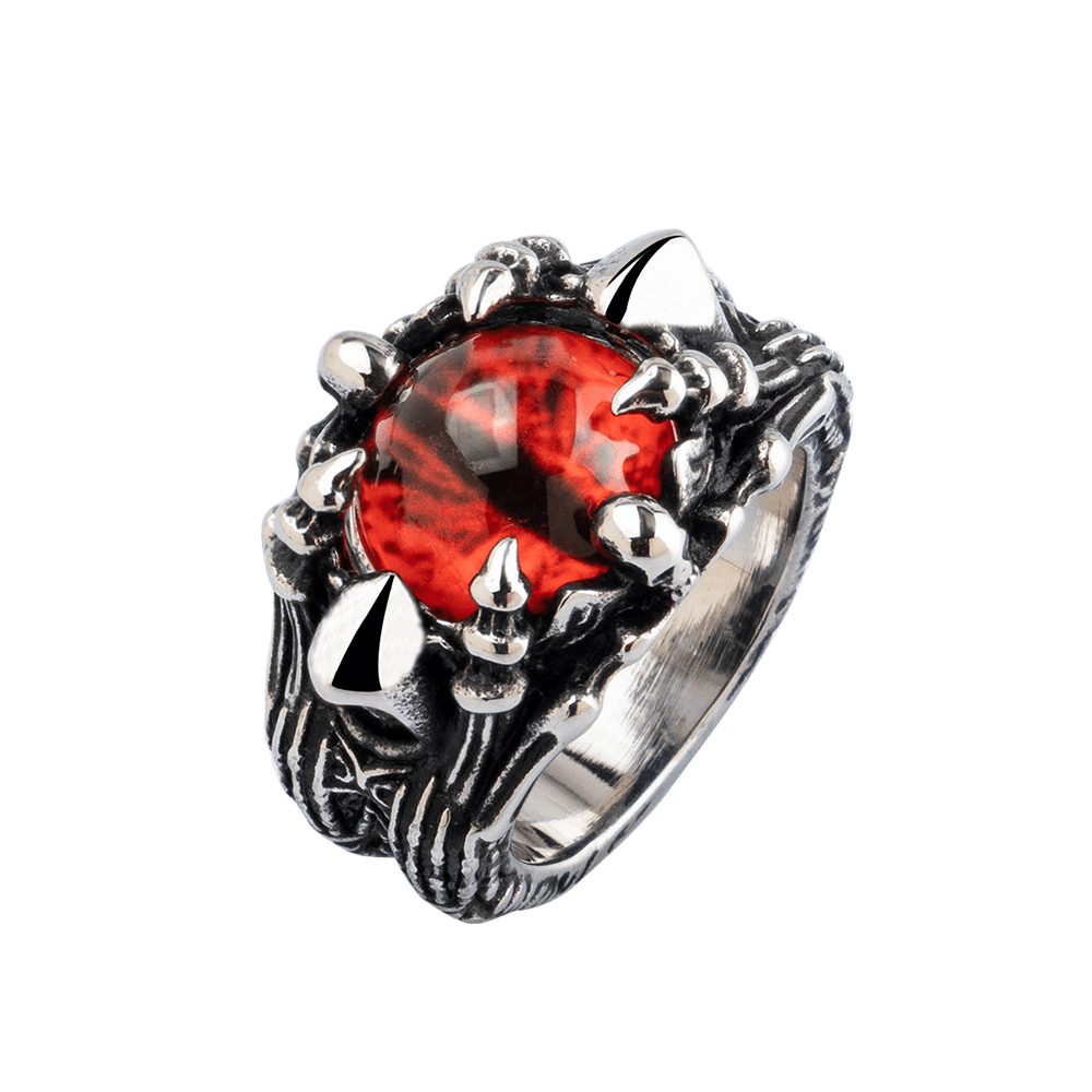 Anello con artiglio di drago c - Gothic Skull Ring recensione e prezzo