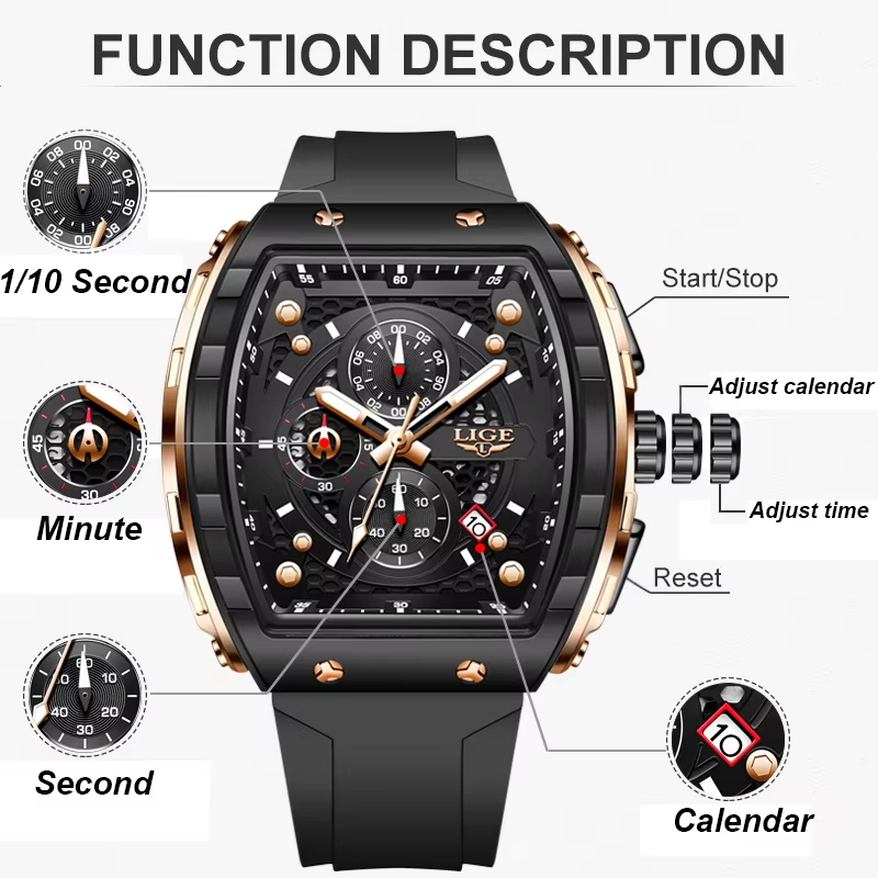 Orologio da Uomo di Lusso LIGE - Jewelry Inspired Watches recensione e prezzo