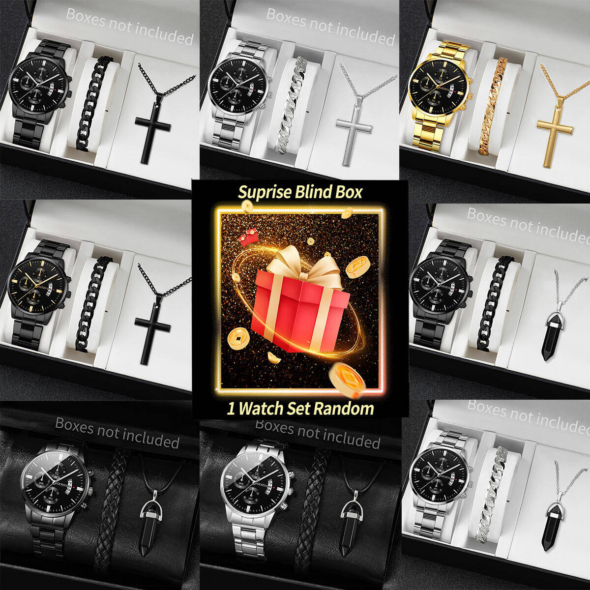 Orologio misterioso a sorpresa - Jewelry Box With Watches recensione e prezzo