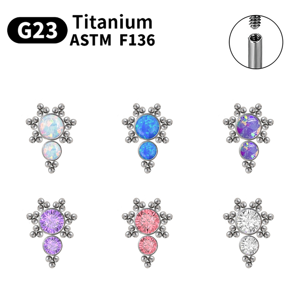 Orecchini a perno in titanio G - Opal Earrings Dangle recensione e prezzo