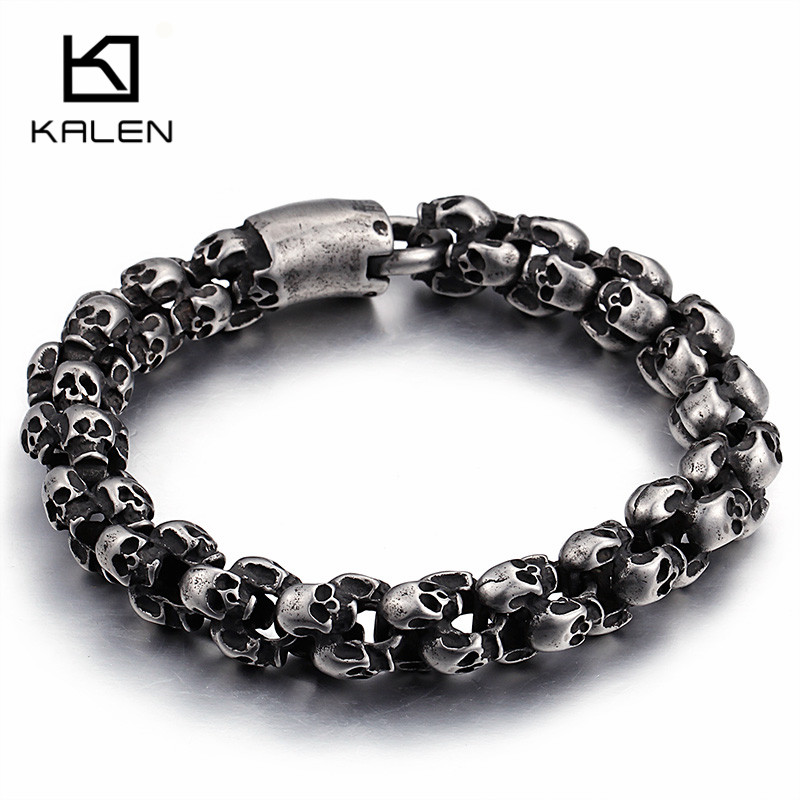 Kalen Punk Long Matte Skull co - Gothic Skull Ring recensione e prezzo