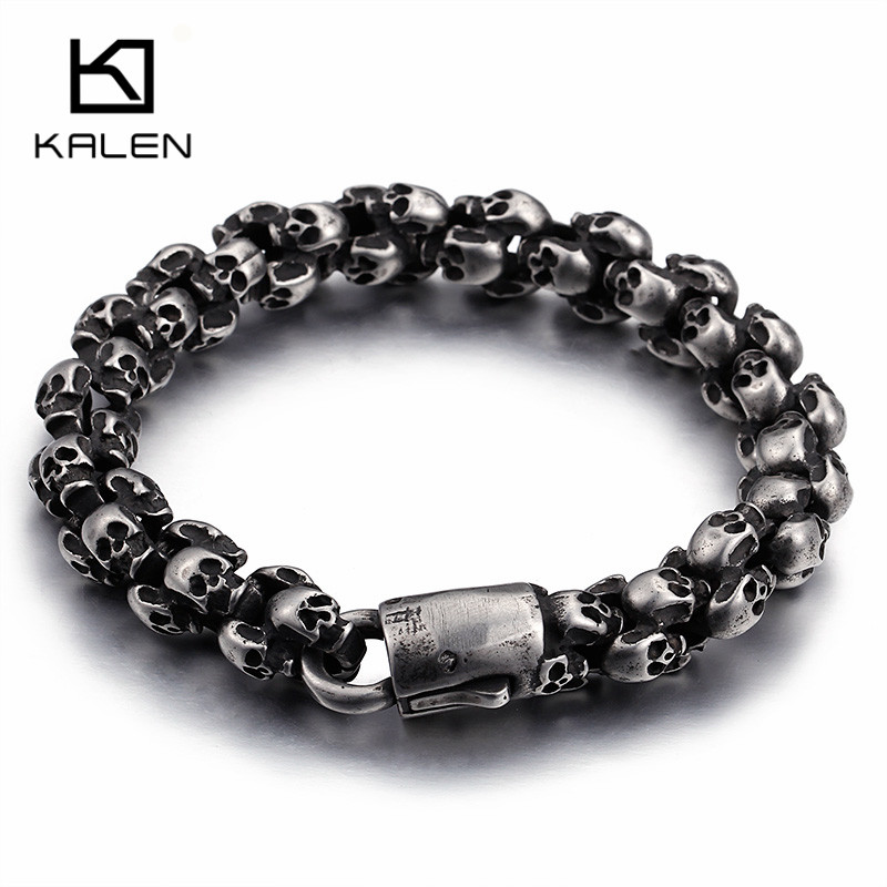Kalen Punk Long Matte Skull co - Gothic Skull Ring recensione e prezzo