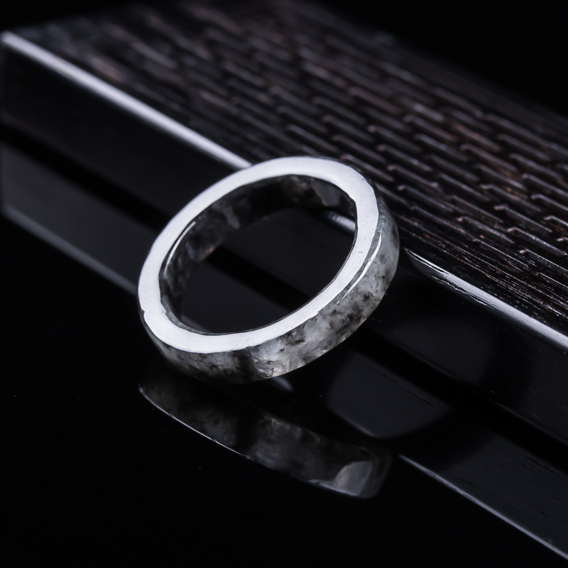 Anello in giadeite nera natura - Jewelry & Watches Sp Z Oo Opinie recensione e prezzo