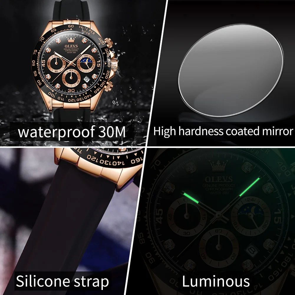 OLEVS 2875 Orologio da Uomo Cr - Jewelry Inspired Watches recensione e prezzo